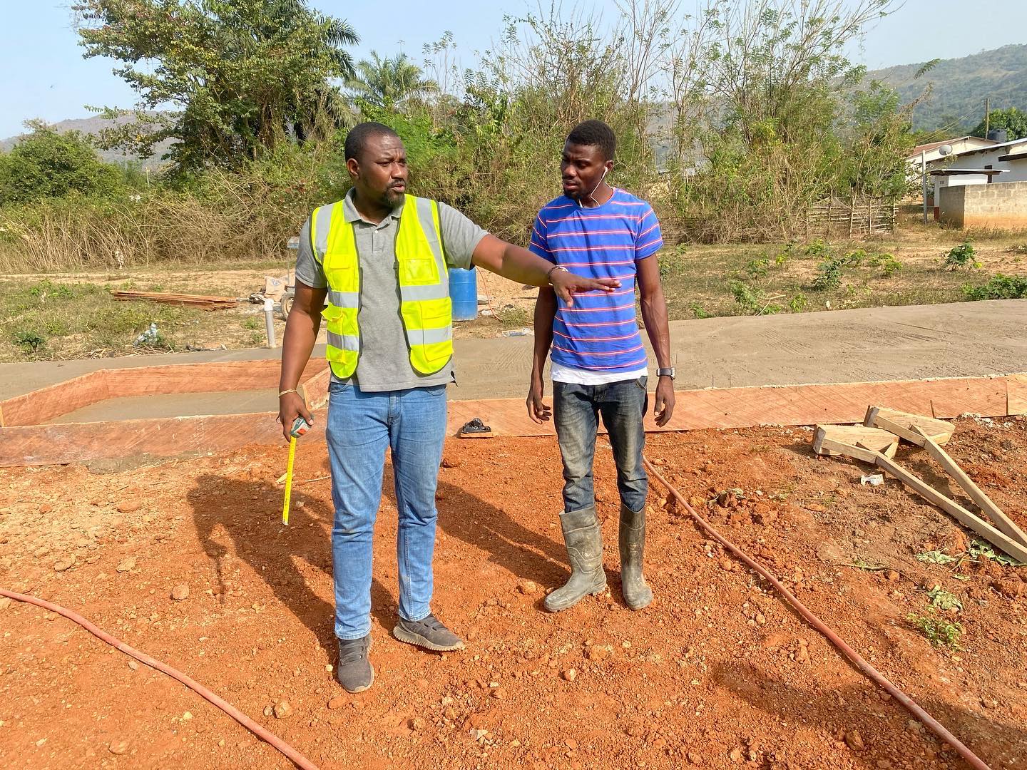 JOHN DUMELO MAKING GIANT STRIDES AS HE CONSTRUCTS FOOD PROCESSING FACTORY IN GHANA