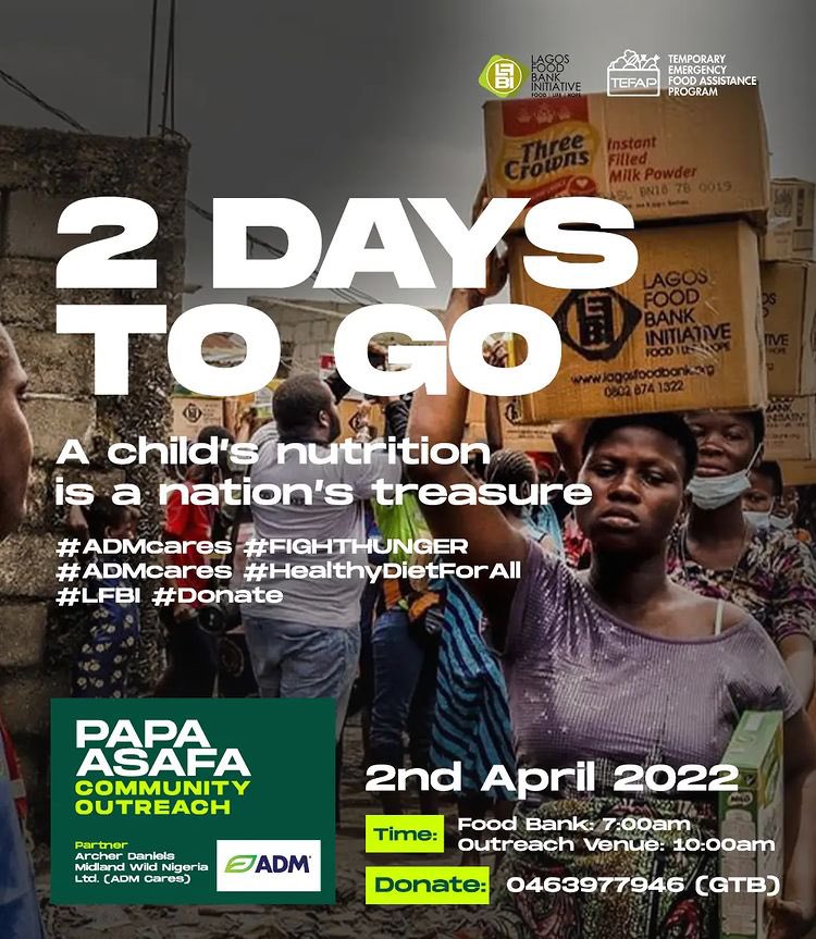 Papa Ashafa Community Outreach by Lagos Food Bank