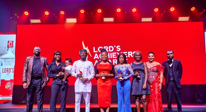 Lord’s London Dry Gin Celebrates Bold & Audacious Nigerians At The Achievers Award 2022
