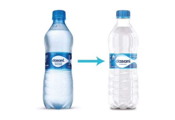 SUSTAINABILITY! Coca-Cola Transforms Dasani Water Bottles To Clear Look