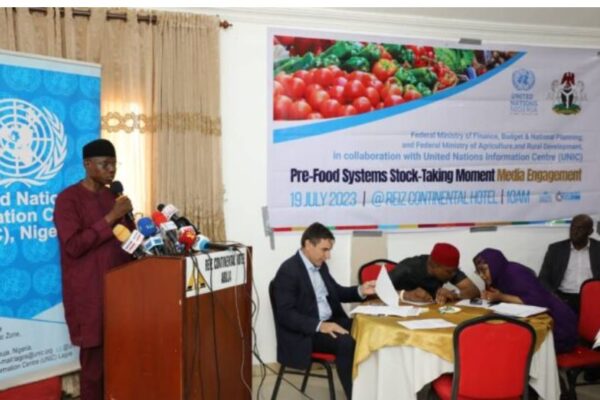 SDGs! FG commits To Strengthening Nigeria’s Food System