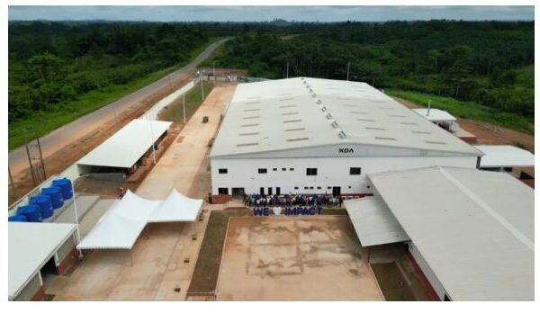 LEGENDARY! KOA Commissions Africa’s Largest Cocoa Fruit Factory In Ghana