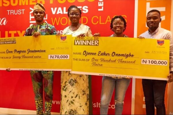 RITE FOODS! Winners emerge from Rite Recycle 2.0 online Initiative