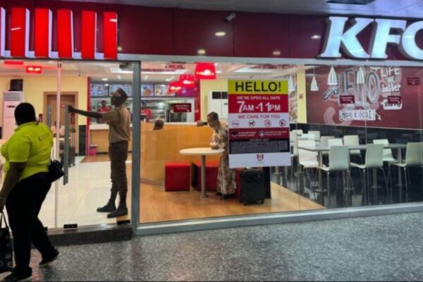 UPDATED! FAAN shuts down KFC for failing DEI test 